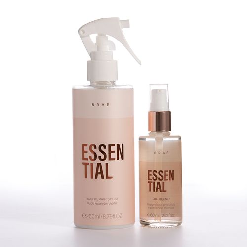 Kit Essential Finalizadores - Leave-in Fluido Reparador + Oil Blend