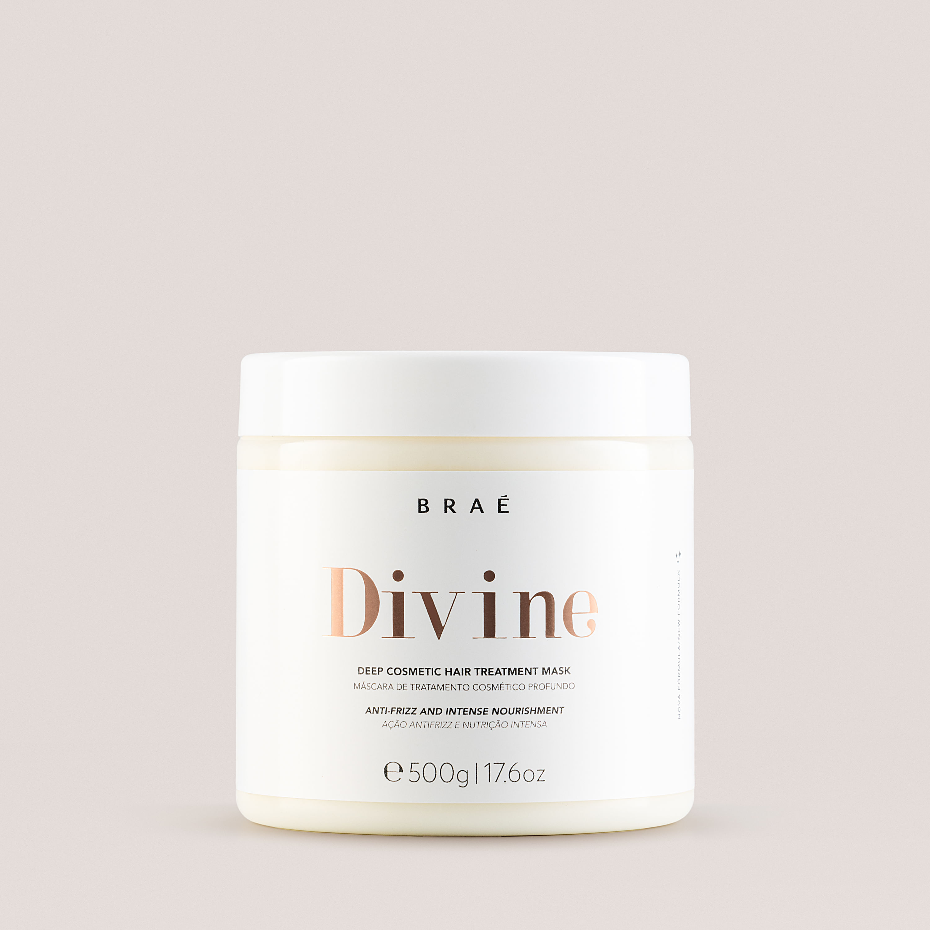 Braé Divine - Máscara Capilar Anti-Frizz 500g Braé Divine - Máscara Capilar Anti-Frizz 500g