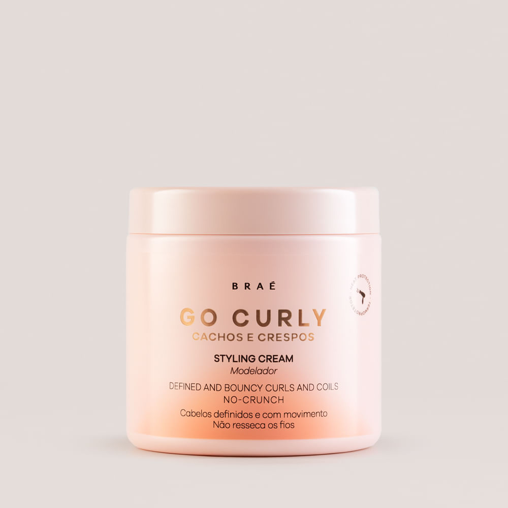 Go Curly Cachos e Crespos - Styling Cream Modelador 500g Go Curly Cachos e Crespos - Styling Cream Modelador 500g