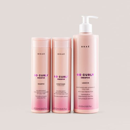 Kit Go Curly  Crespos Trio Leave-in