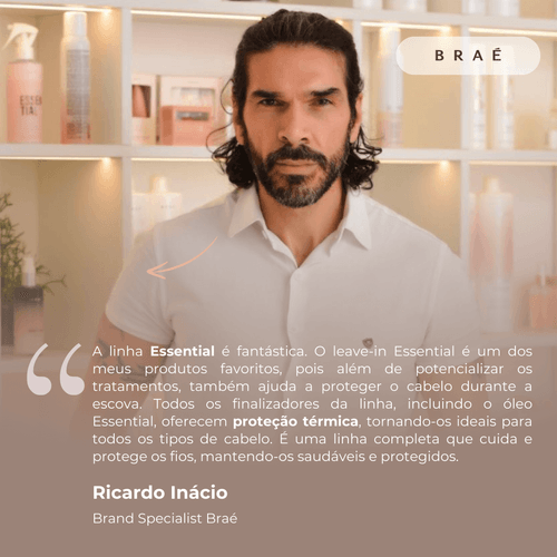 Kit 3 Essential Leave-In Fluido Reparador 260ml