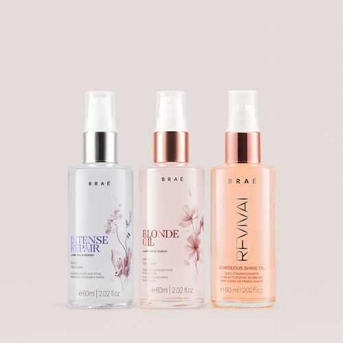 Kit 3 Óleos - Blonde Oil + Intense + Revival