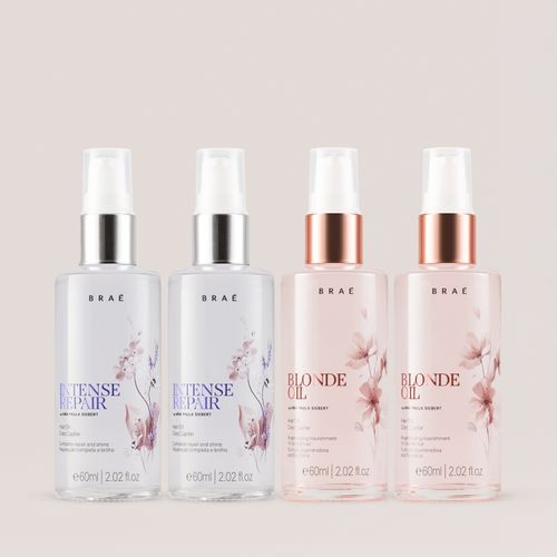 Kit 4 Óleos - Intense + Blonde Oil